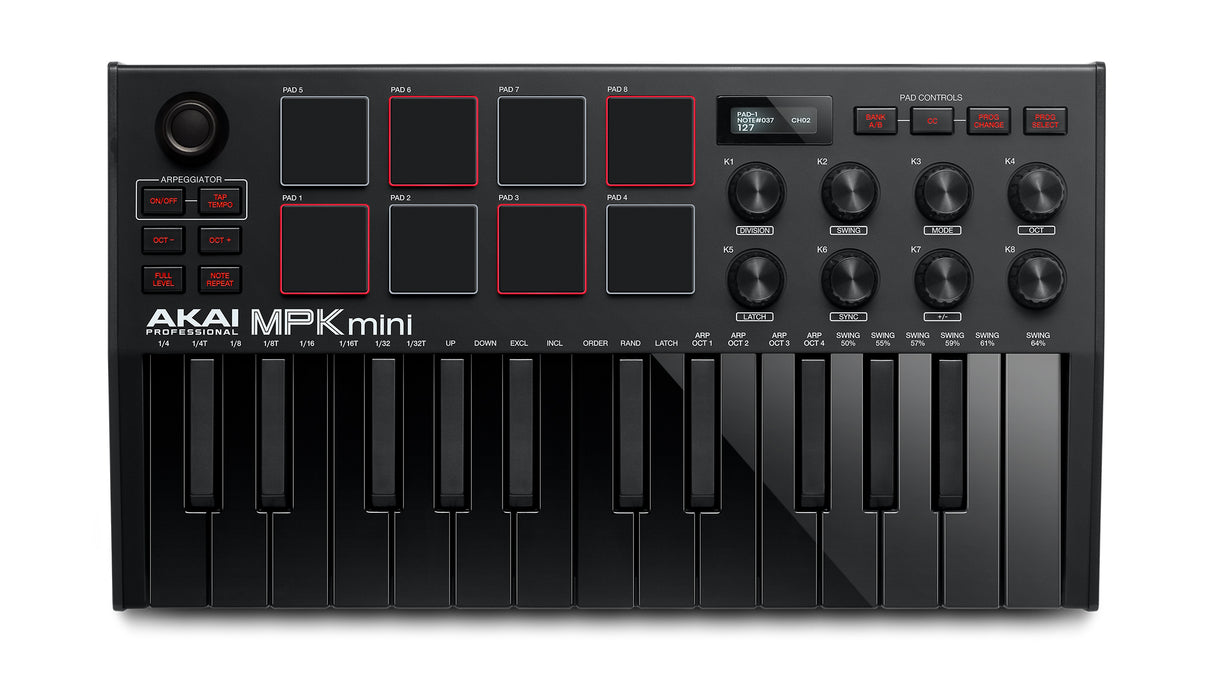 Akai MPK Mini Mk3 (Sort)