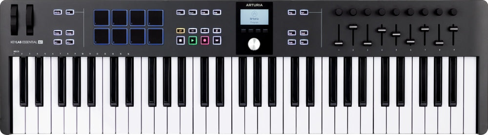 Arturia KeyLab Essential MK3-61 MIDI-Keyboard (Sort)