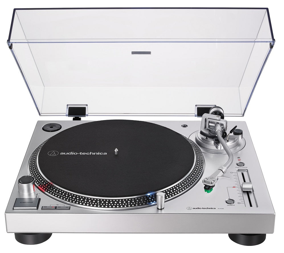 Audio-Technica AT-LP120XUSB-SV Pladespiller (Sølv)