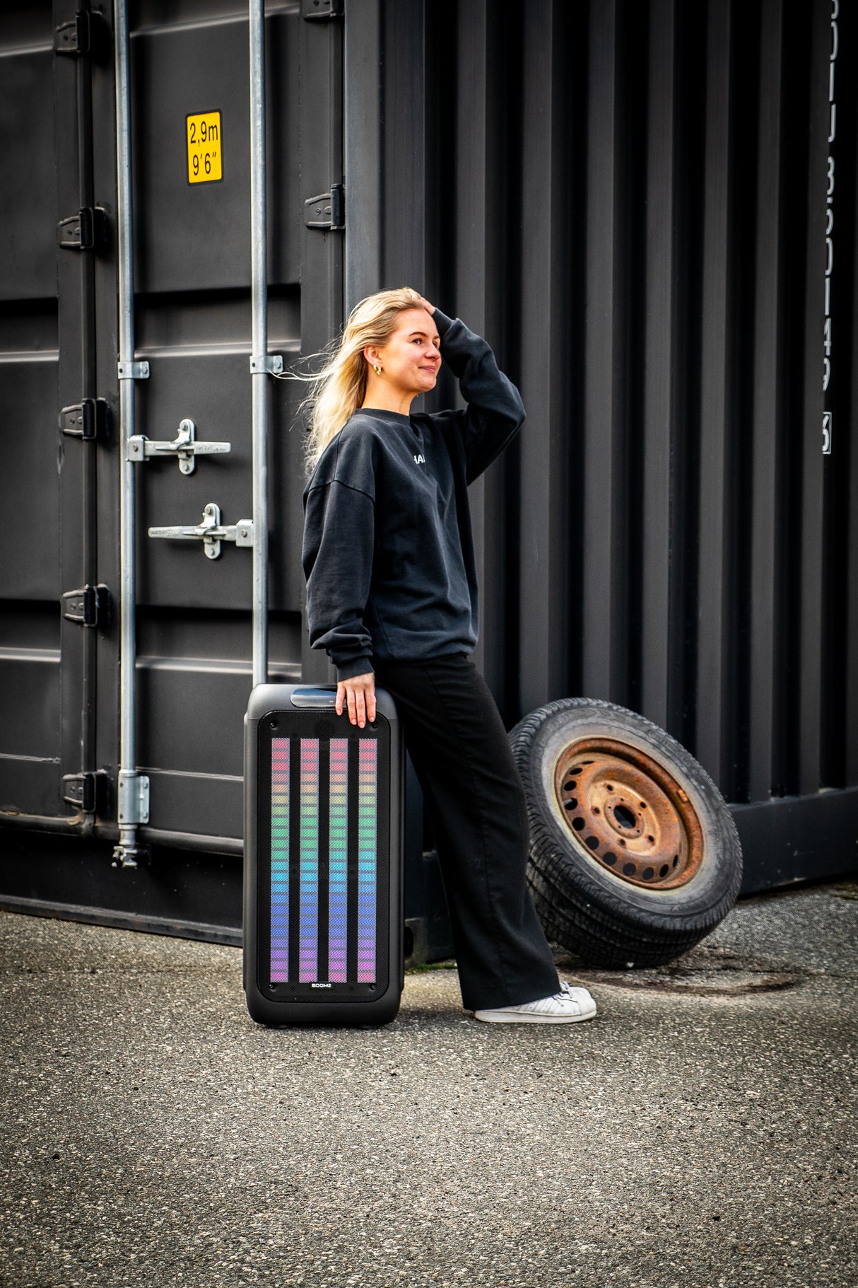 BOOMZ Club Festhøjttaler m. Lys