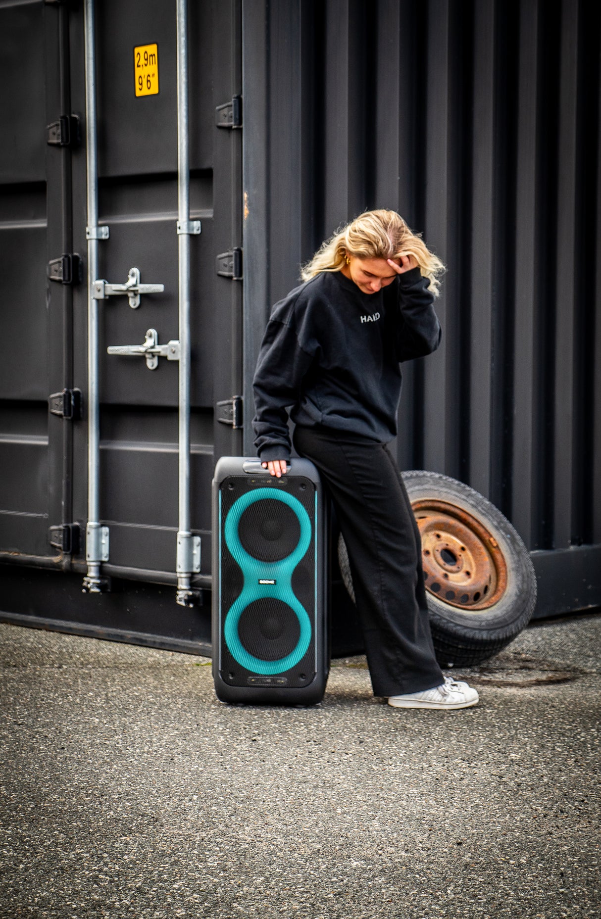 BOOMZ Eight Festhøjttaler m. Lys