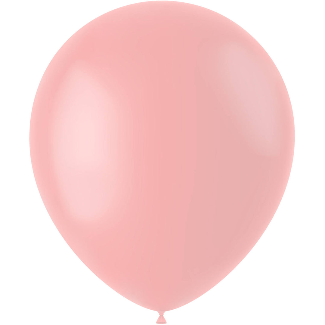 Balloner 50 stk. (Mat Pulver Pink, 33cm)