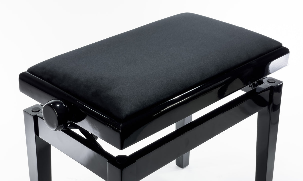 BandMate PB200 Klaverbænk Deluxe (Højglans sort)