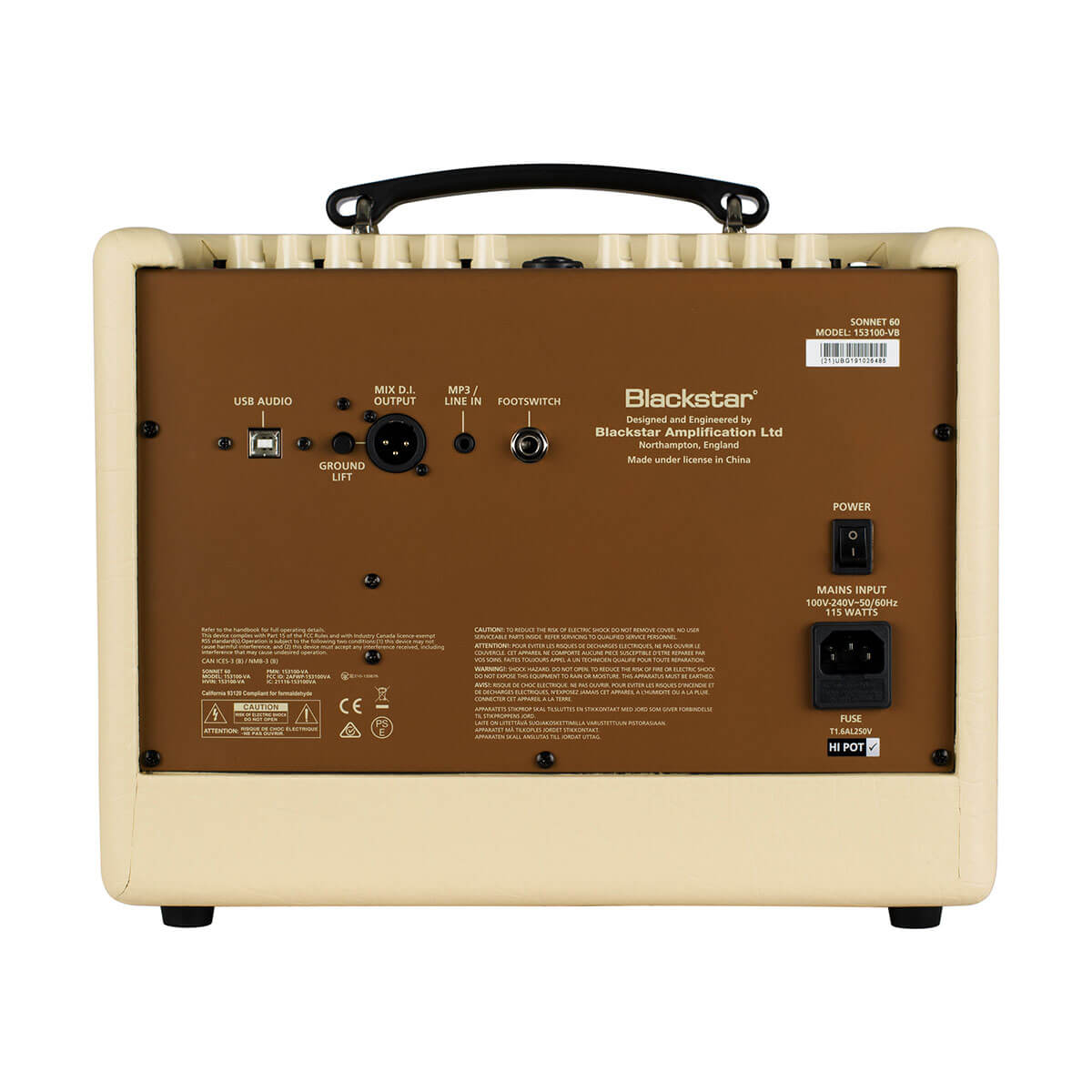 Blackstar Sonnet 60 akustisk guitarforstærker (Blond)