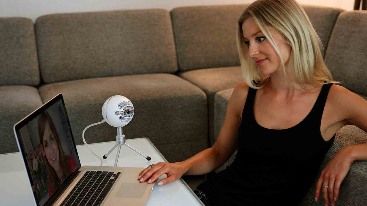 Blue Microphones Snowball USB - hvid