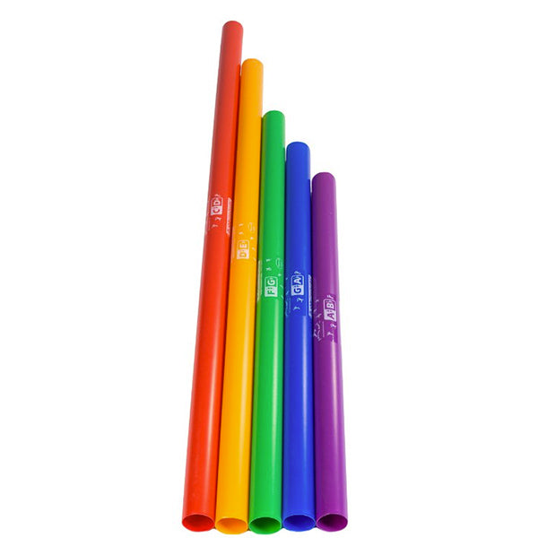 Boomwhackers Bas Sæt (5 stk.)