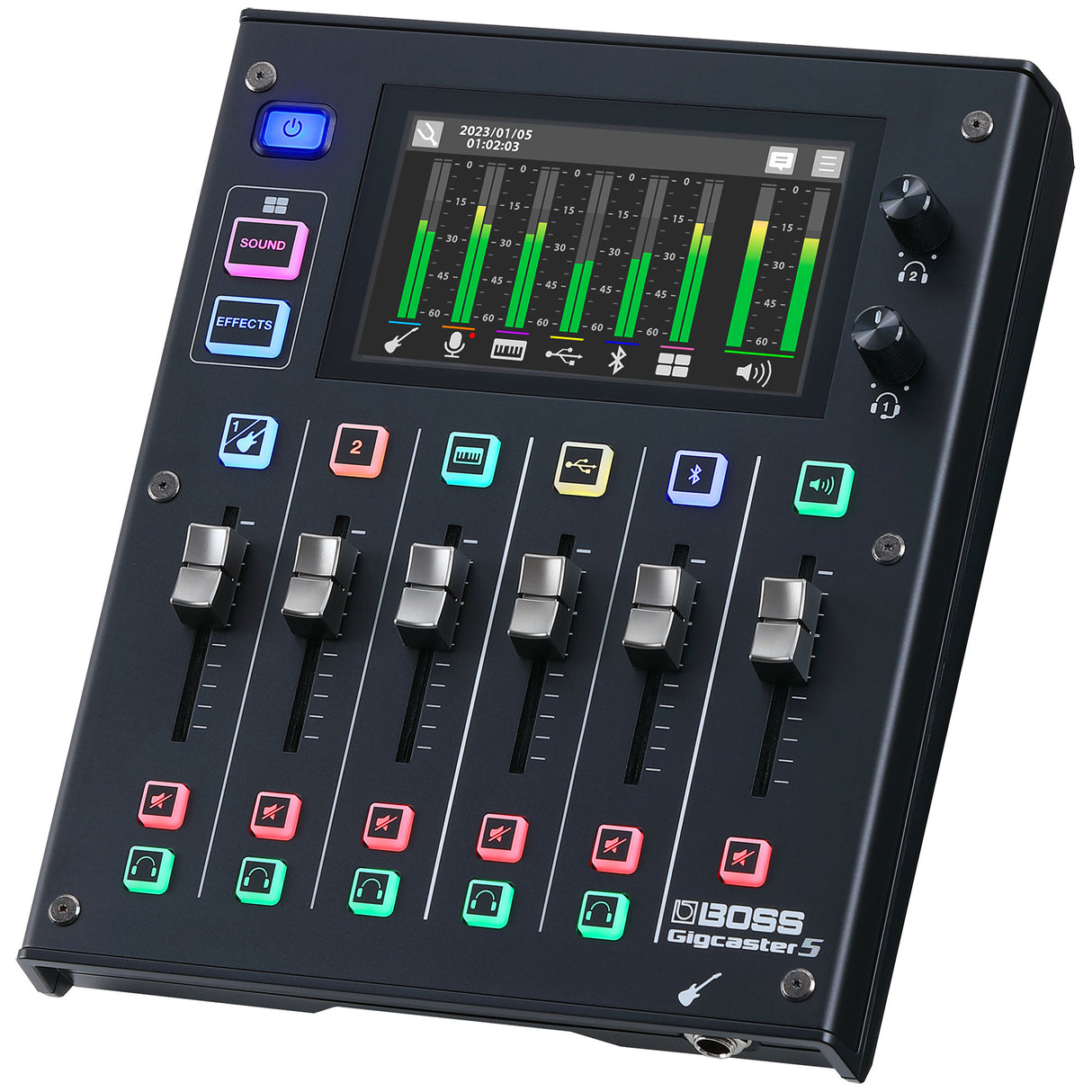 Boss Gigcaster 5 Streaming Mixer Startpakke