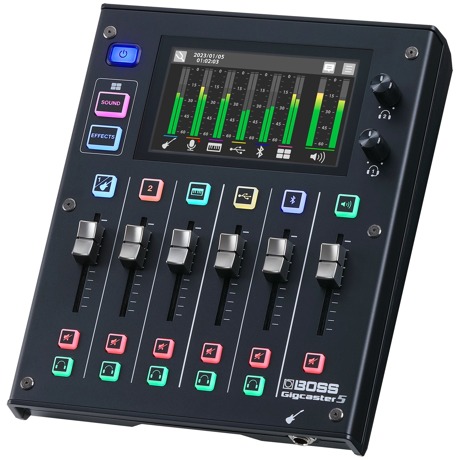 Boss Gigcaster 5 Streaming Mixer Startpakke