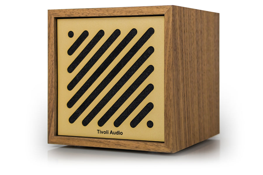 Tivoli Audio Boutigue Bluetooth højttaler, Valnød/Guld