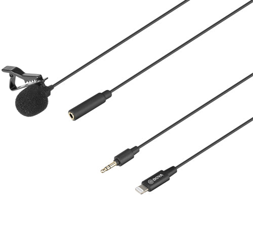 Boya M2 Knaphulsmikrofon til iPhone/iPad