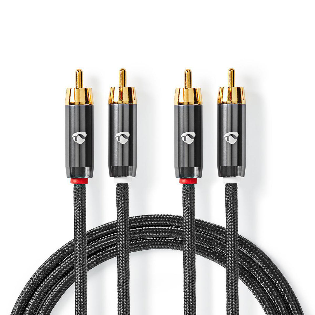 Premium Stereo Phono kabel (1m)