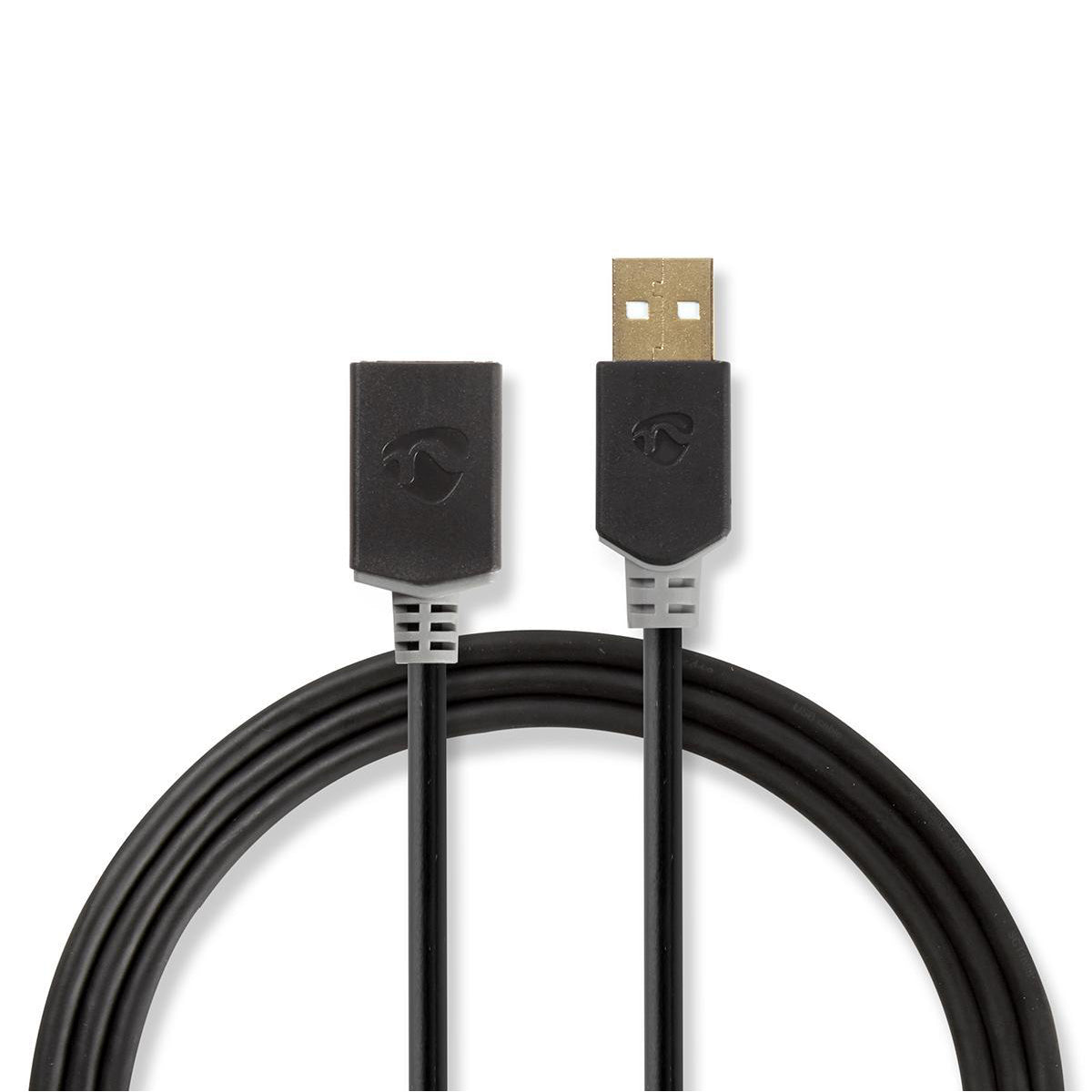 USB 2.0-forlængerkabel (2m)