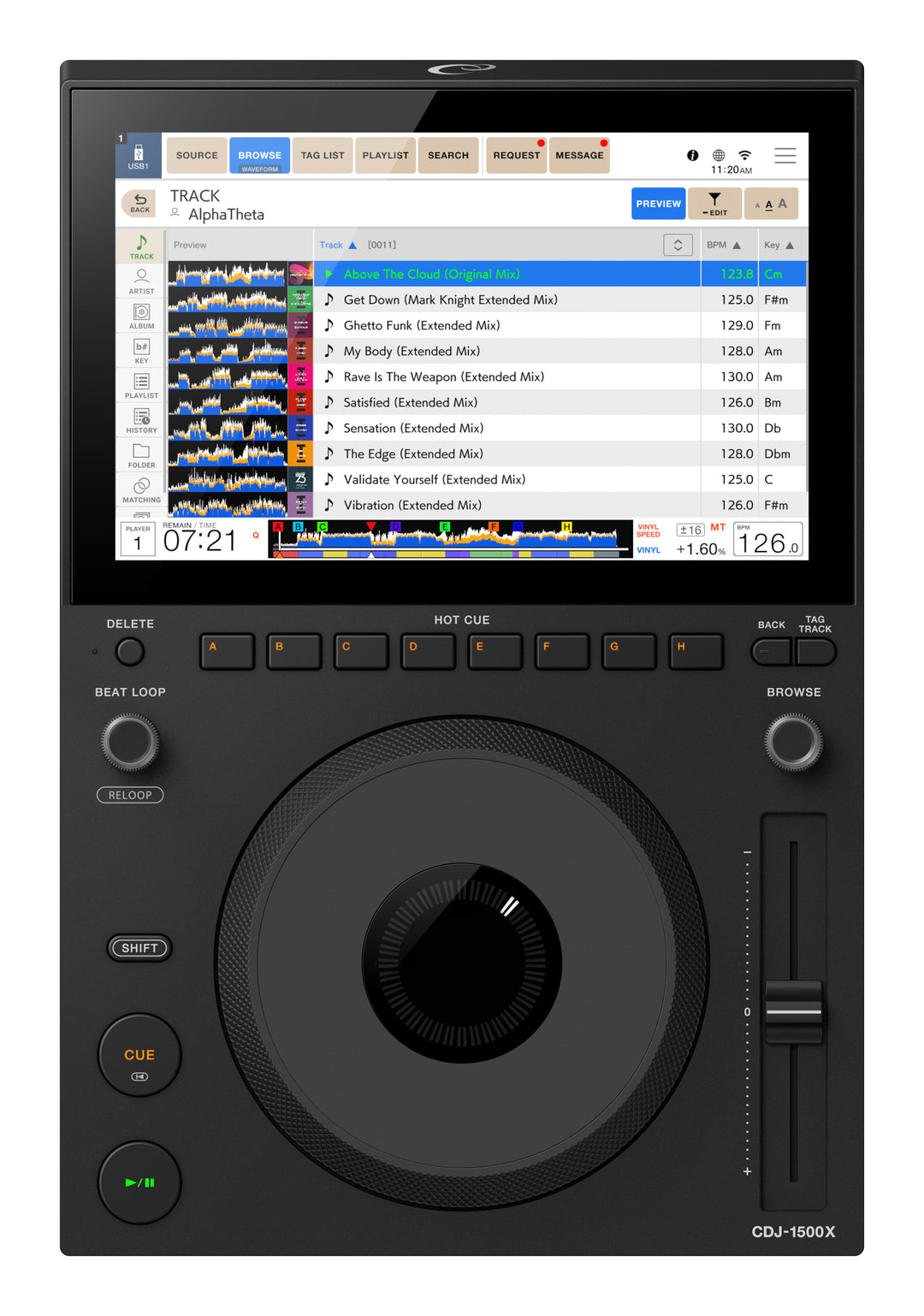 AlphaTheta CDJ-1500X