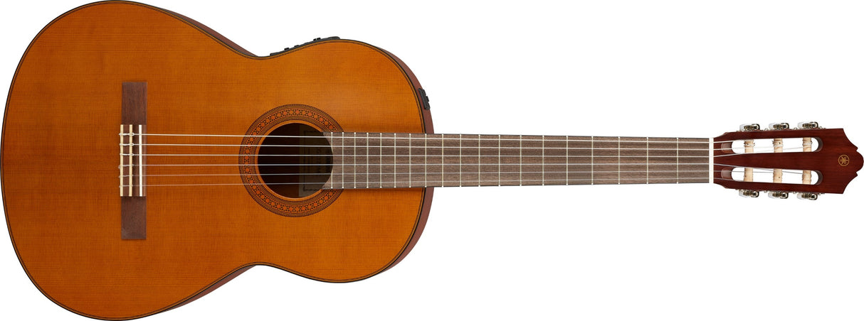 Yamaha CGX122MC Klassisk Spansk Guitar (Cedar Natural)