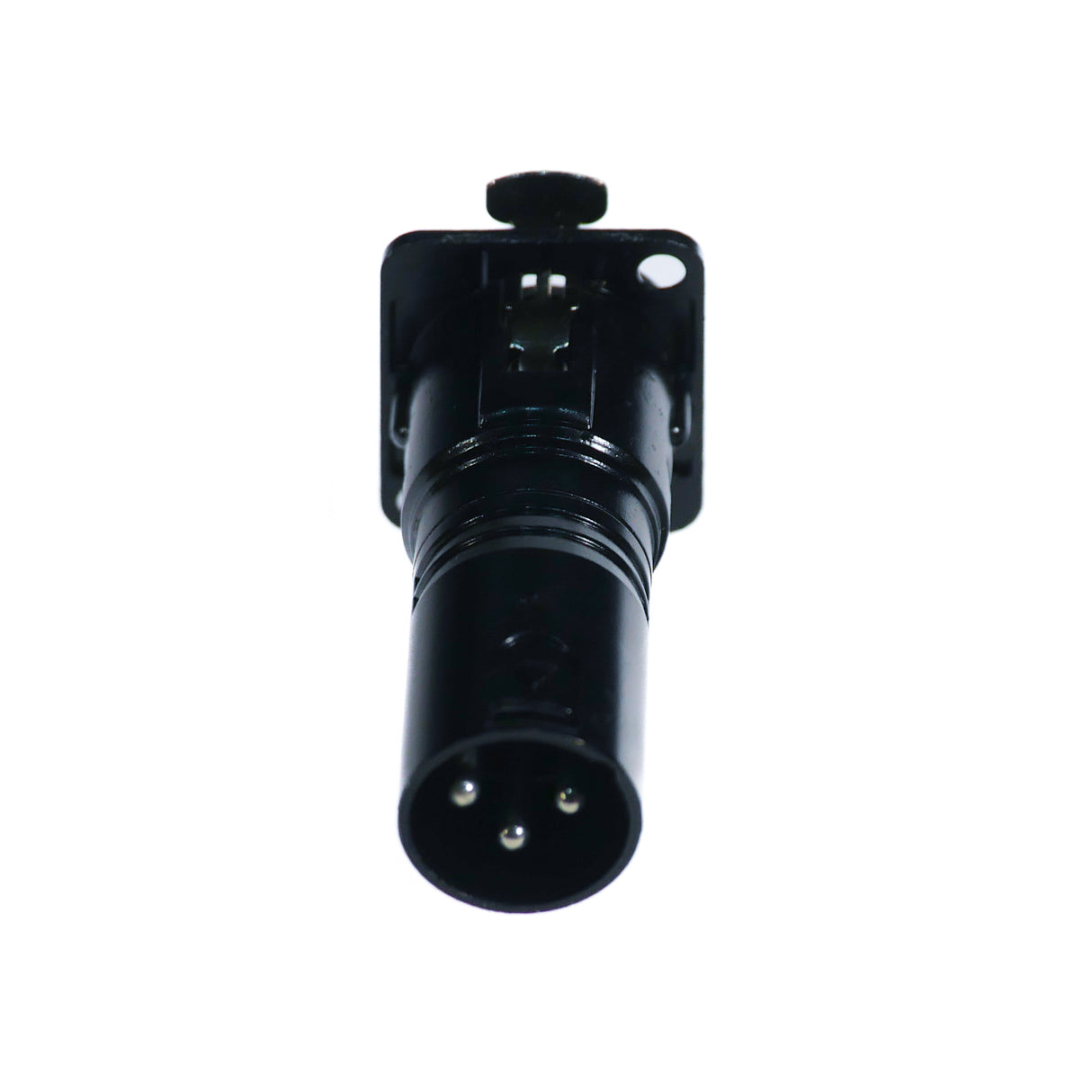 Perfex XLR Han til XLR Hun Chassis Stik,(Sort)