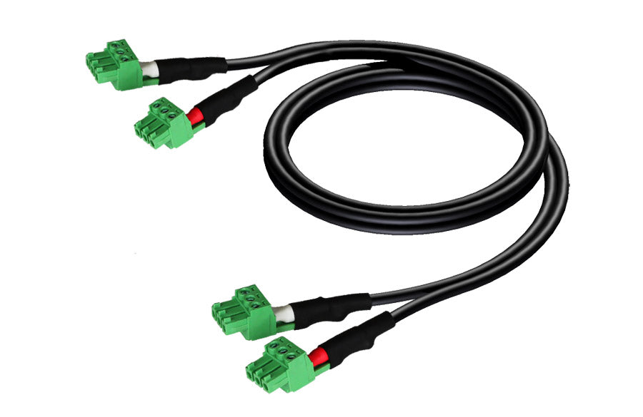 ProCab 2 x terminal blok > 2 x terminal blok 3P 3,81mm 1 m