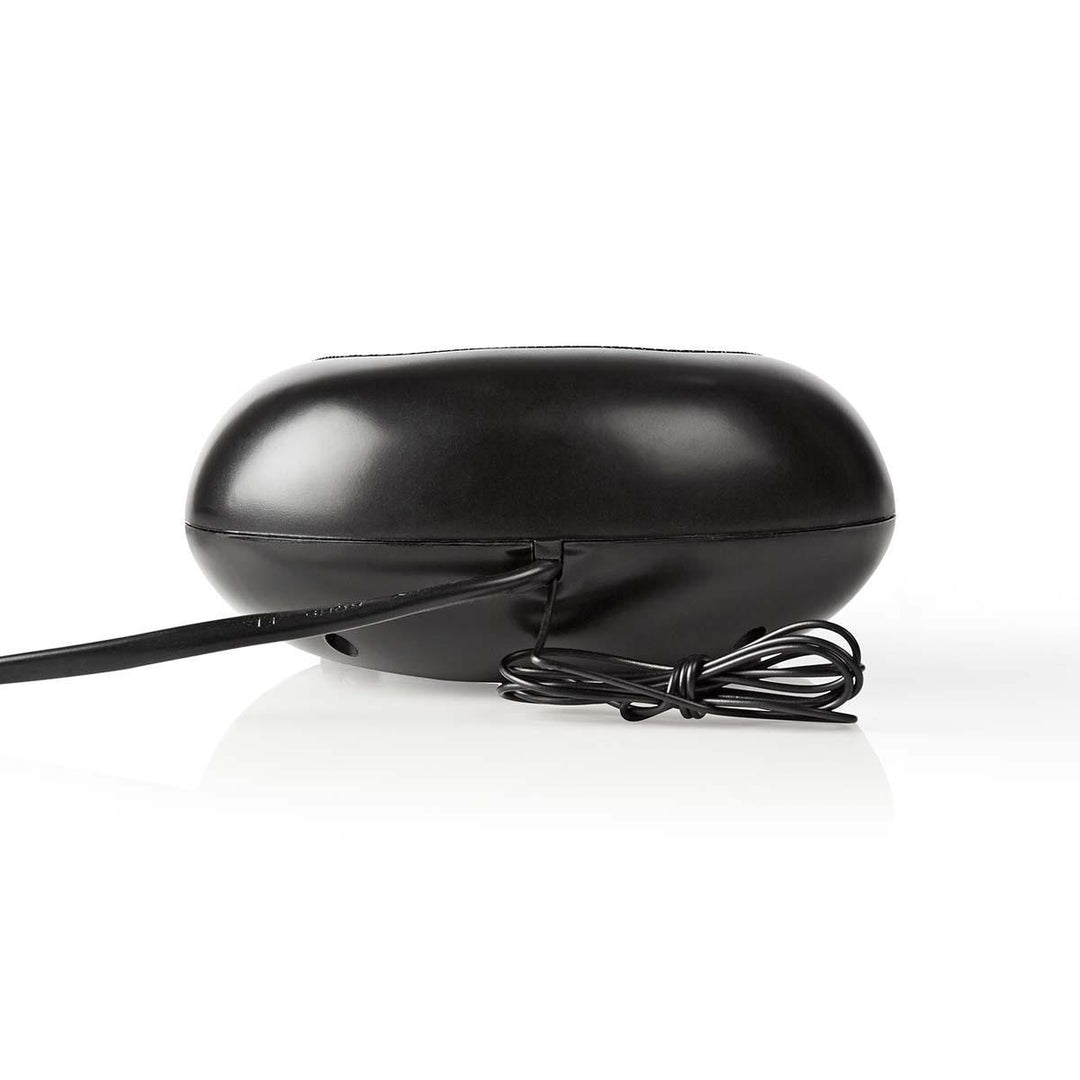 Clockradio med vækkeur (Oval)