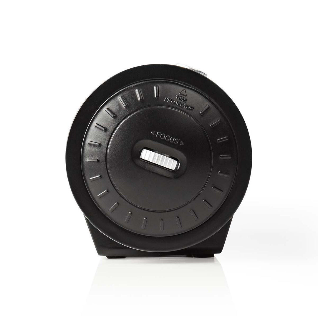 Clockradio med indbygget projektor