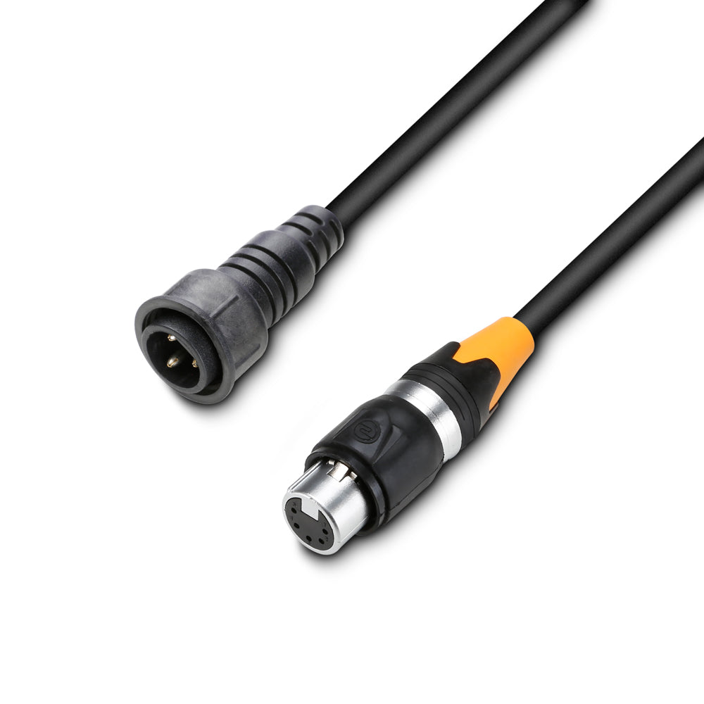 Cameo DMX 5 AD OUT IP65 - DMX-adapter OUT LED IP-Par, 5-polet, 1,0 m
