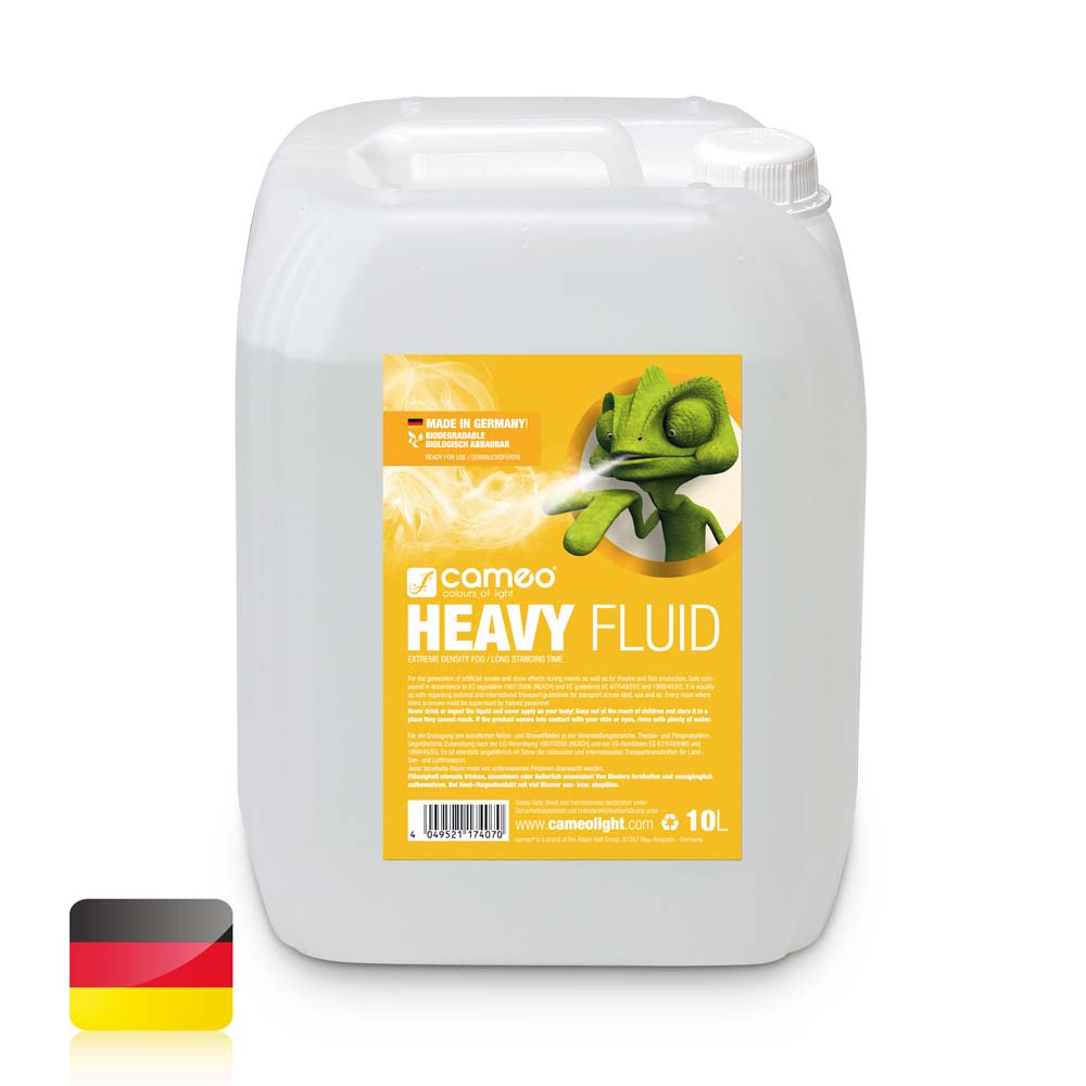 Cameo HEAVY FLUID 10 L – Tågevæske med meget høj tæthed og meget lang hængetid 10 L