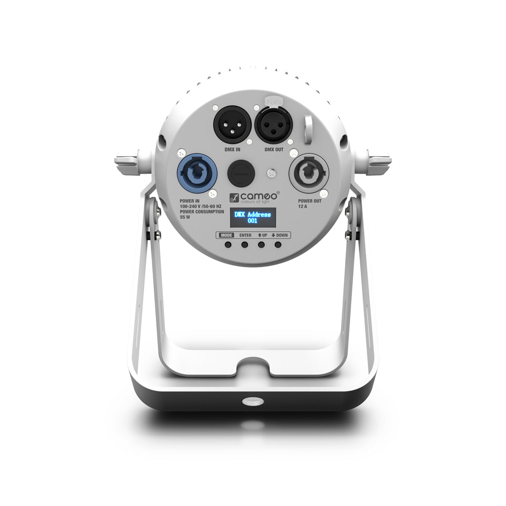 Cameo Q-SPOT 40 WW WH - Kompakt spot med 40 W WW LED i hvid finish