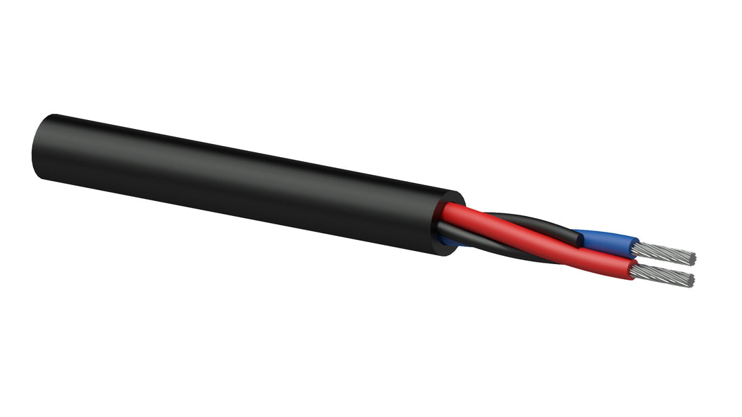 ProCab højttalerkabel BC rund 2 x 0,75 mm² 100 meter