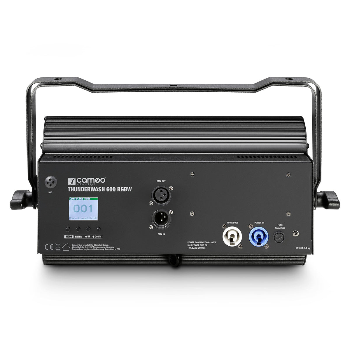 Cameo Thunder Wash 600 RGBW Strobelys