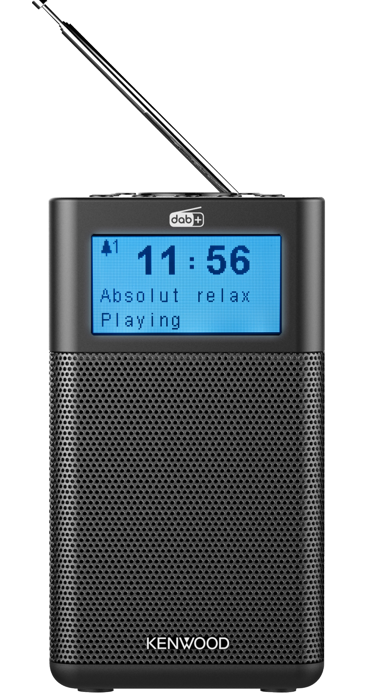 RETURVARE - Kenwood CR-M10DAB-B FM,DAB+, Bluetooth Radio (Sort)