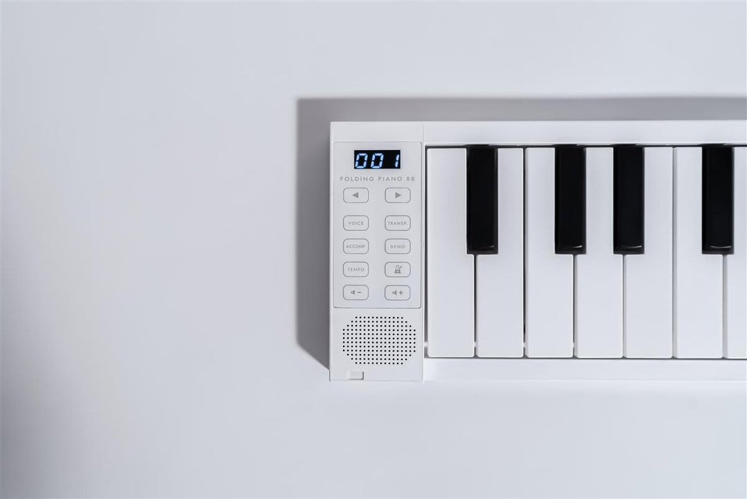 Carry-On Folding Piano 88 Keyboard (Hvid)