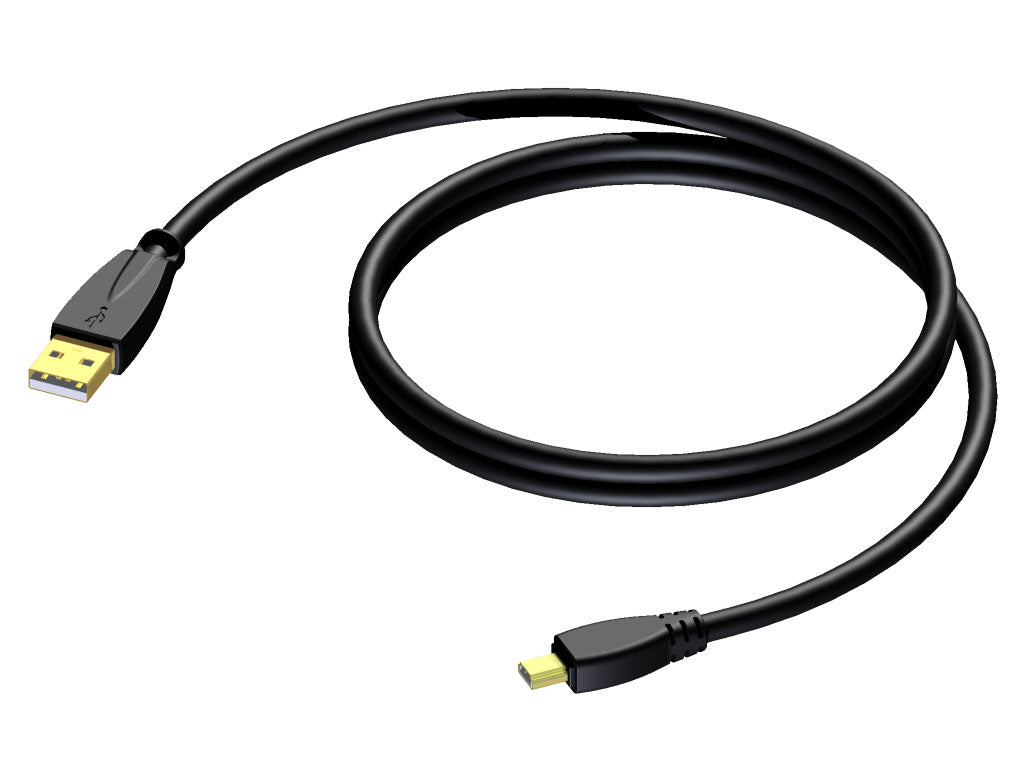 ProCab USB A > USB mini B kabel 3 meter