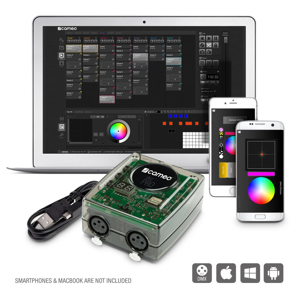 Cameo DVC PRO USB-DMX Interface inkl. Software