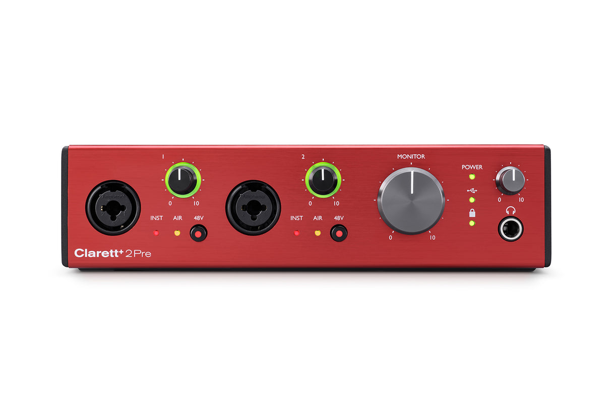 Focusrite Clarett+ 2Pre USB Lydkort