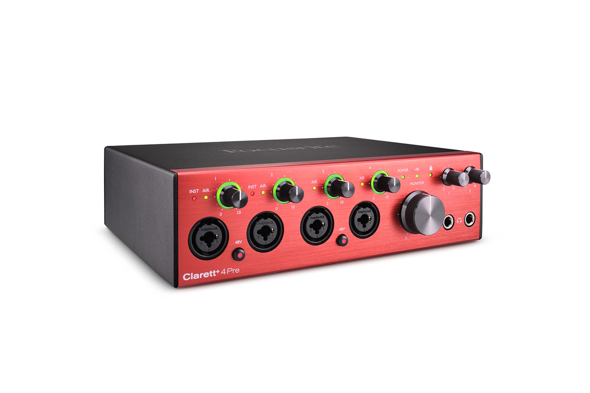 Focusrite Clarett+ 4Pre USB Lydkort
