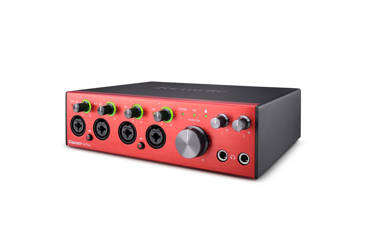 Focusrite Clarett+ 4Pre USB Lydkort