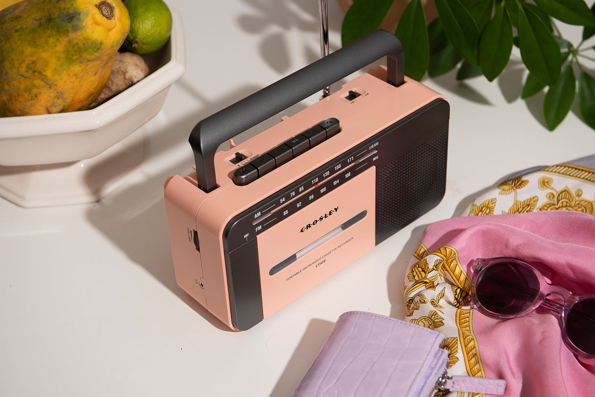 Crosley Kassetteafspiller (Rose Gold)
