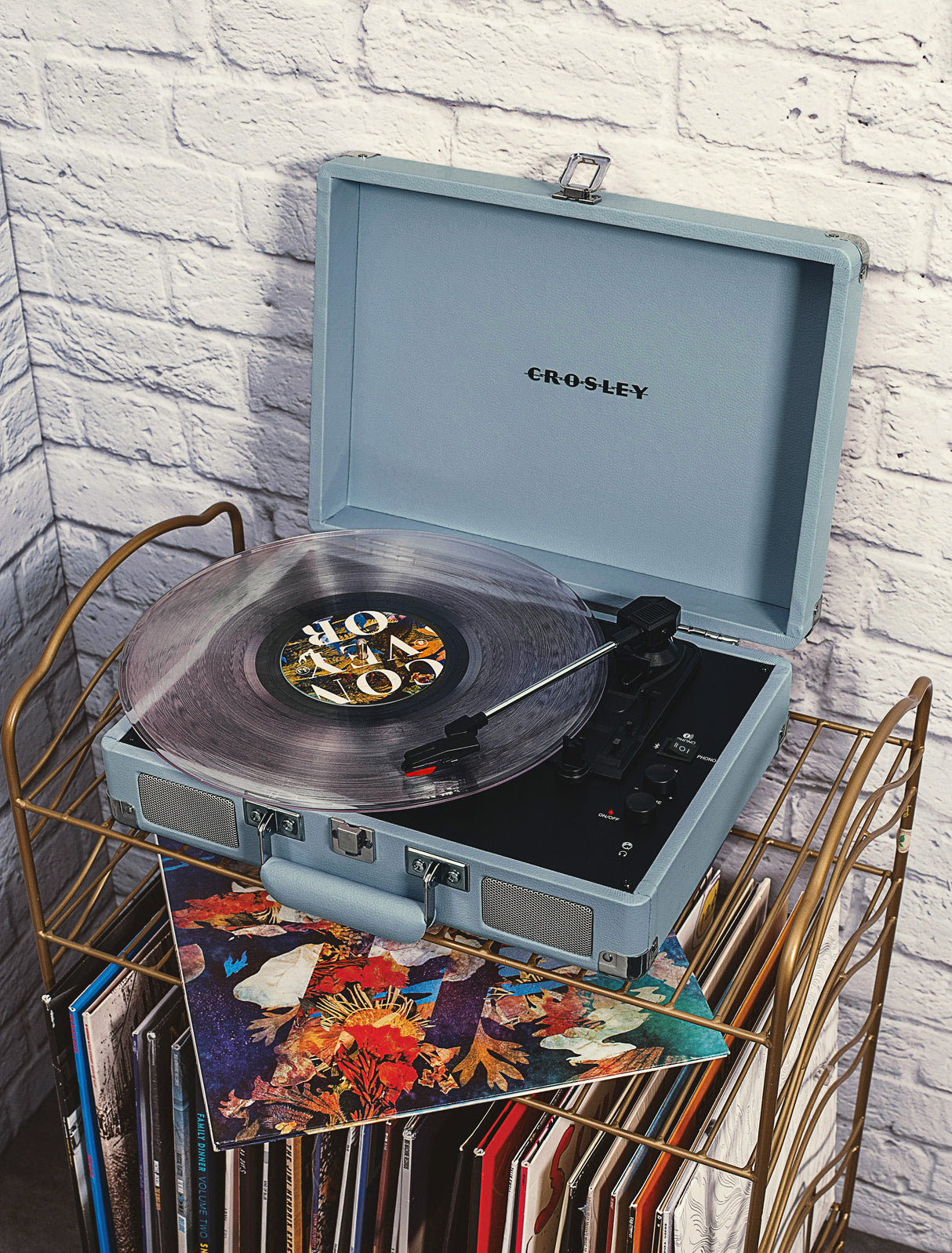 Crosley Cruiser Plus Pladespiller Tovejs Bluetooth (Tourmaline)