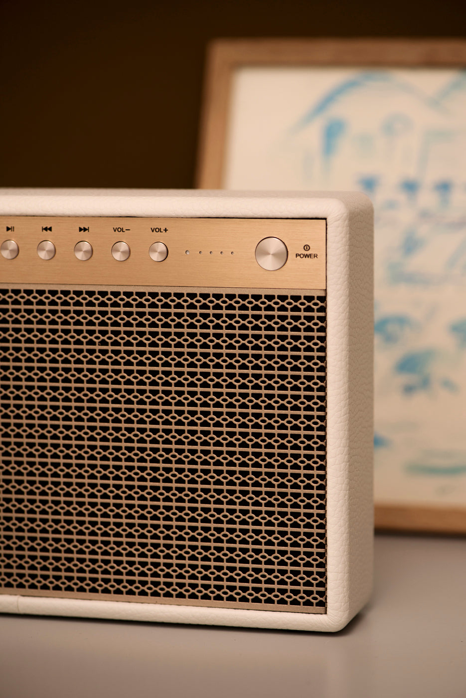 Crosley Montero Bluetooth Højttaler (Hvid)