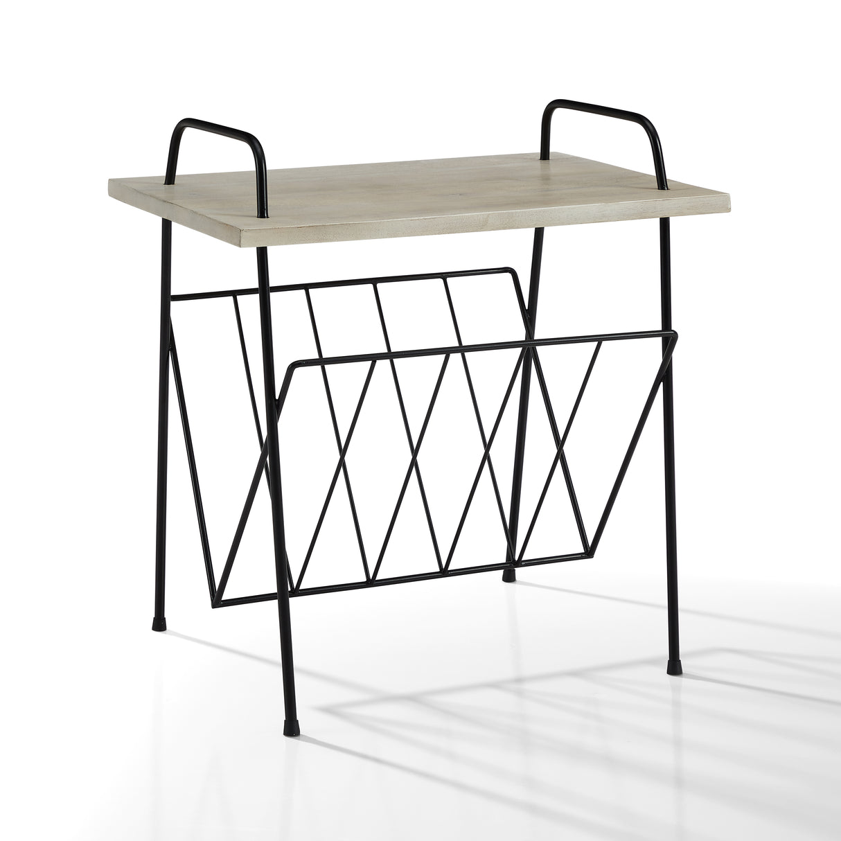 Crosley Wiltshire Pladespiller Bord (Natural)