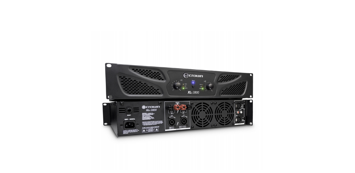 Crown XLi3500 Effektforstærker (2x1000W, 8 Ohm)