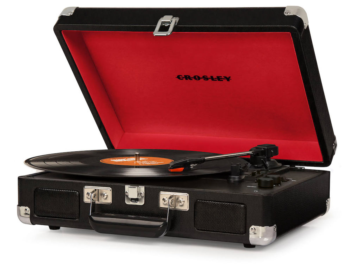 Crosley Cruiser Plus Pladespiller Tovejs Bluetooth (Sort)