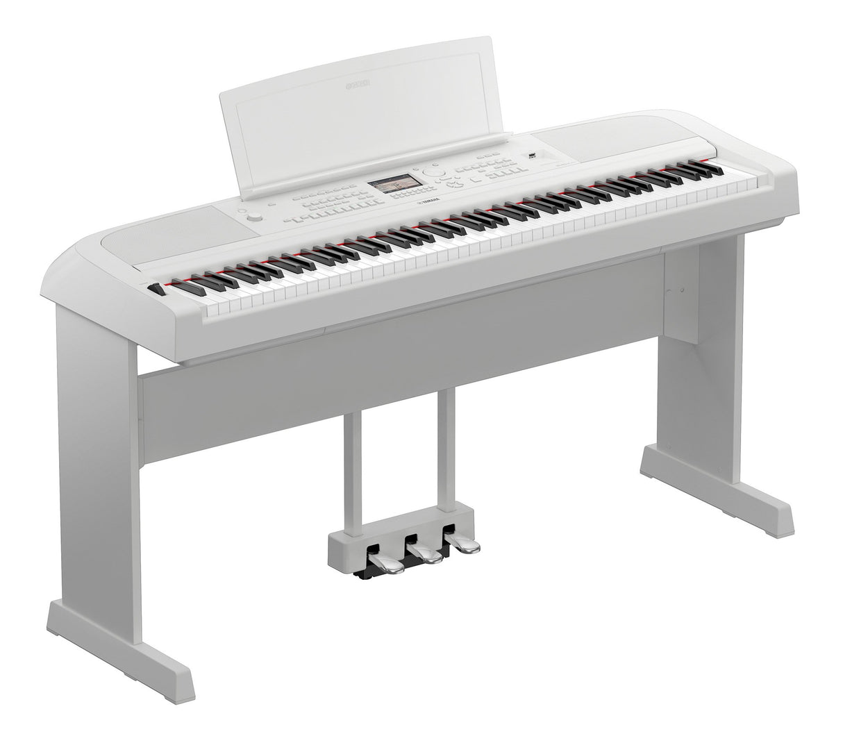 Yamaha DGX670 El Klaver (Hvid)