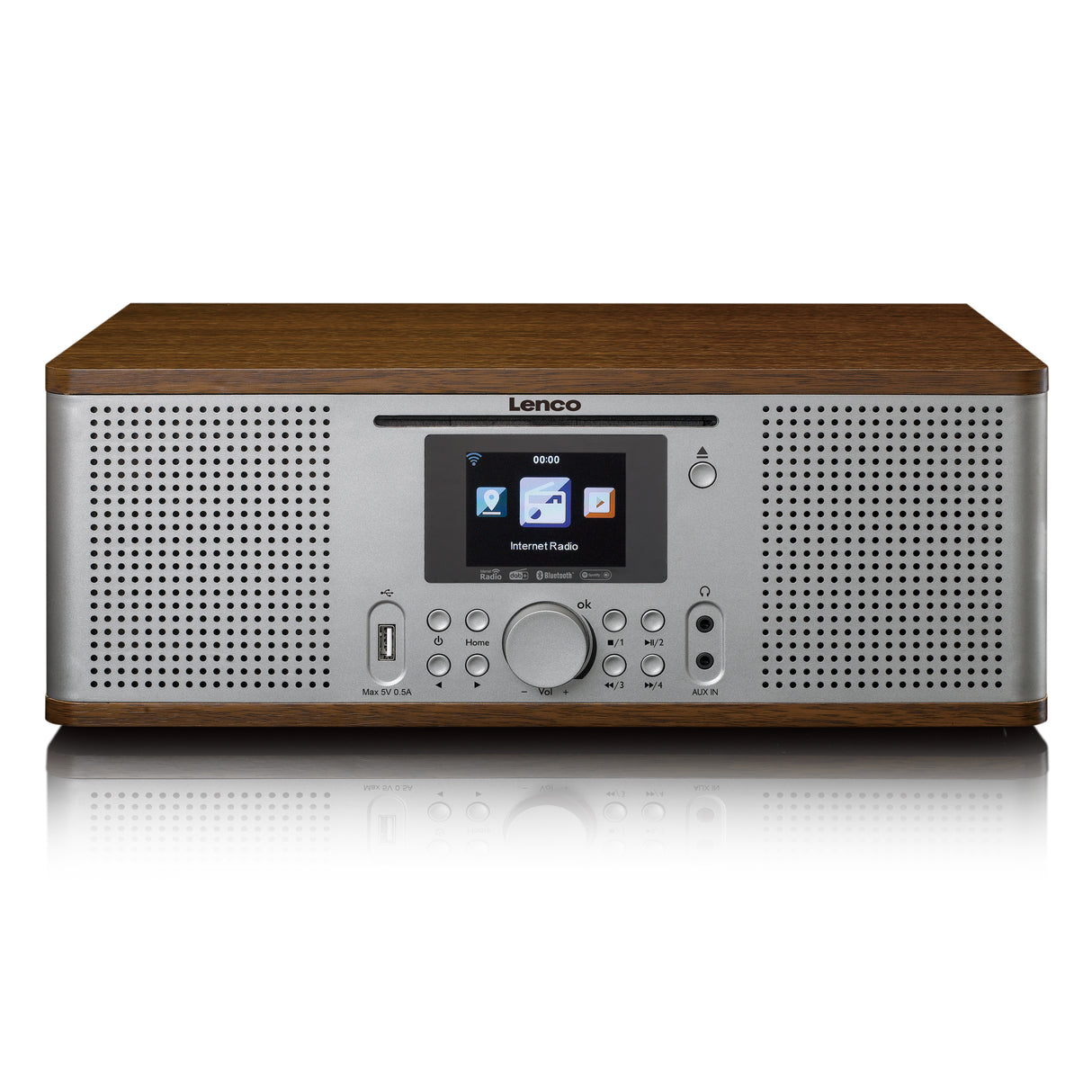 Lenco DIR-270 Internet Radio (Træ)