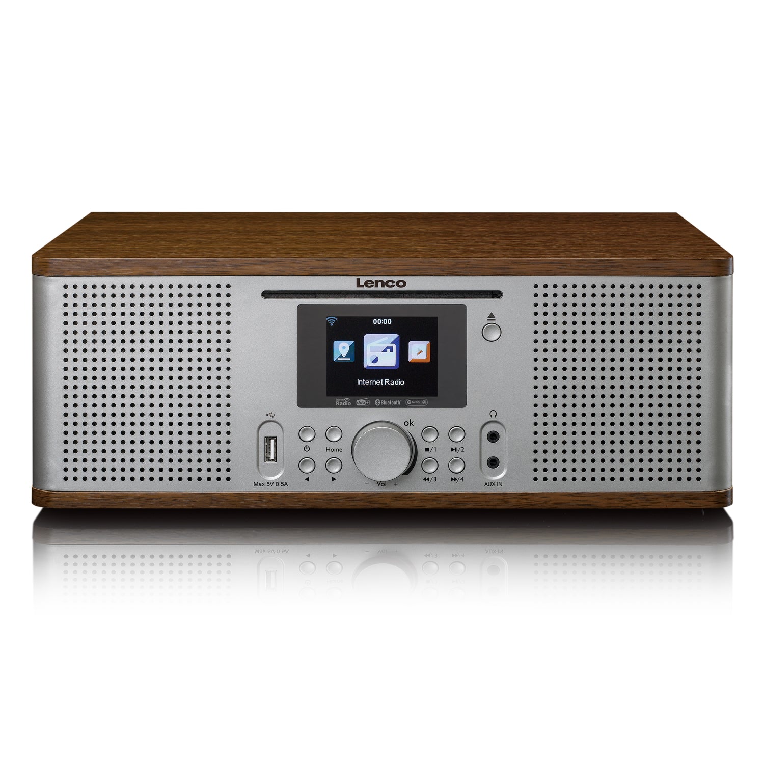 Lenco DIR-270 Internet Radio (Træ)