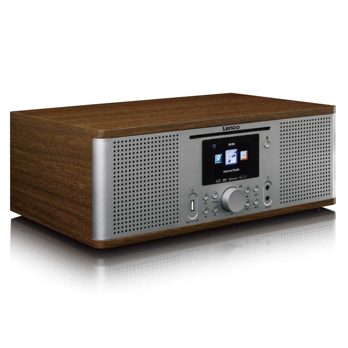 Lenco DIR-270 Internet Radio (Træ)