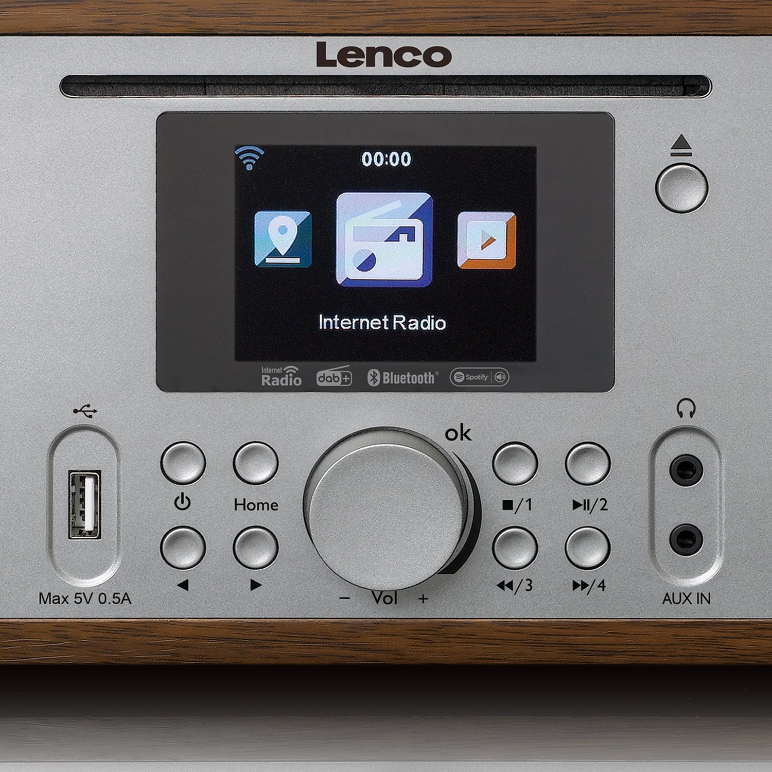 Lenco DIR-270 Internet Radio (Træ)