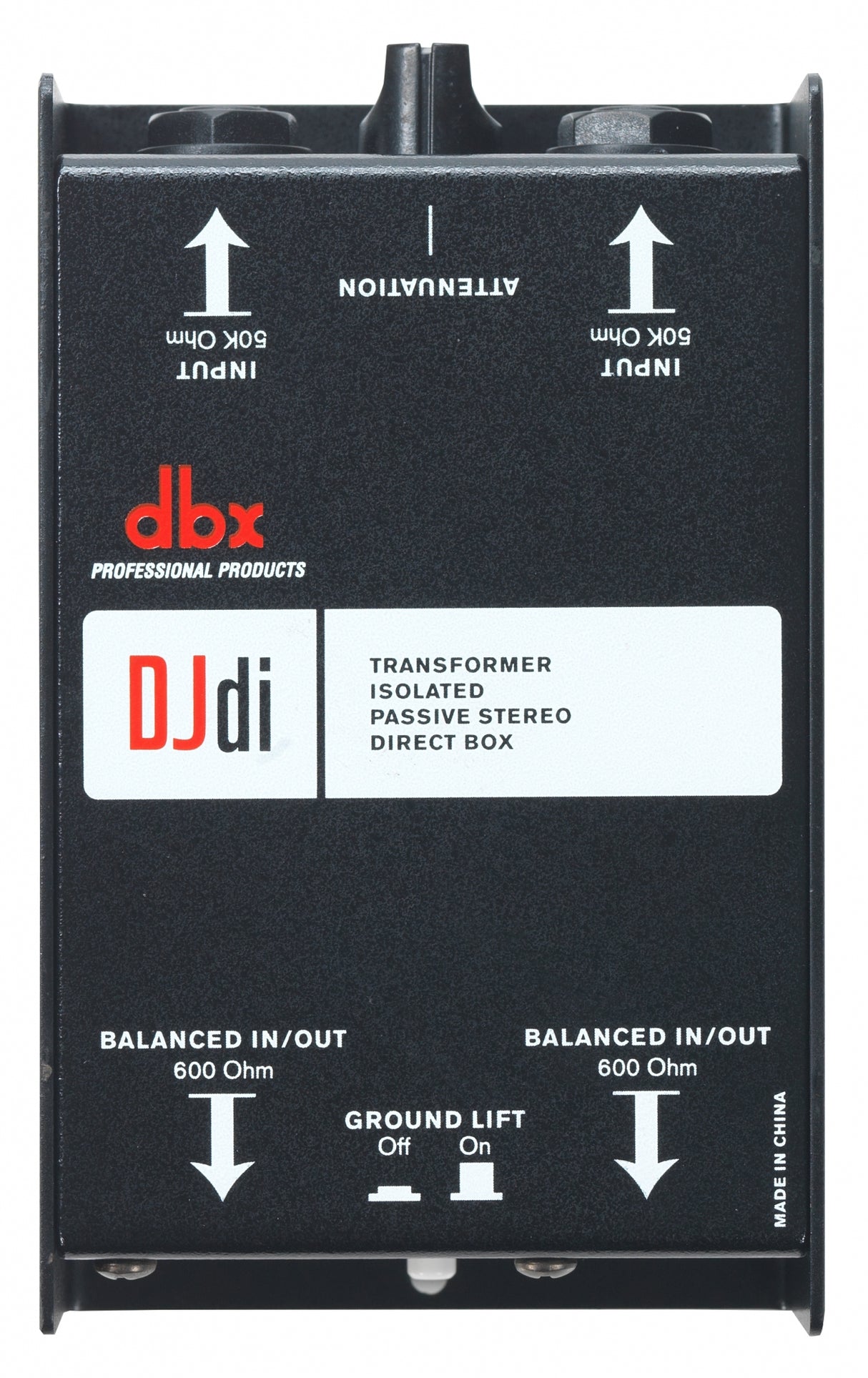 dbx DJDI 2-kanals Passiv DI Box