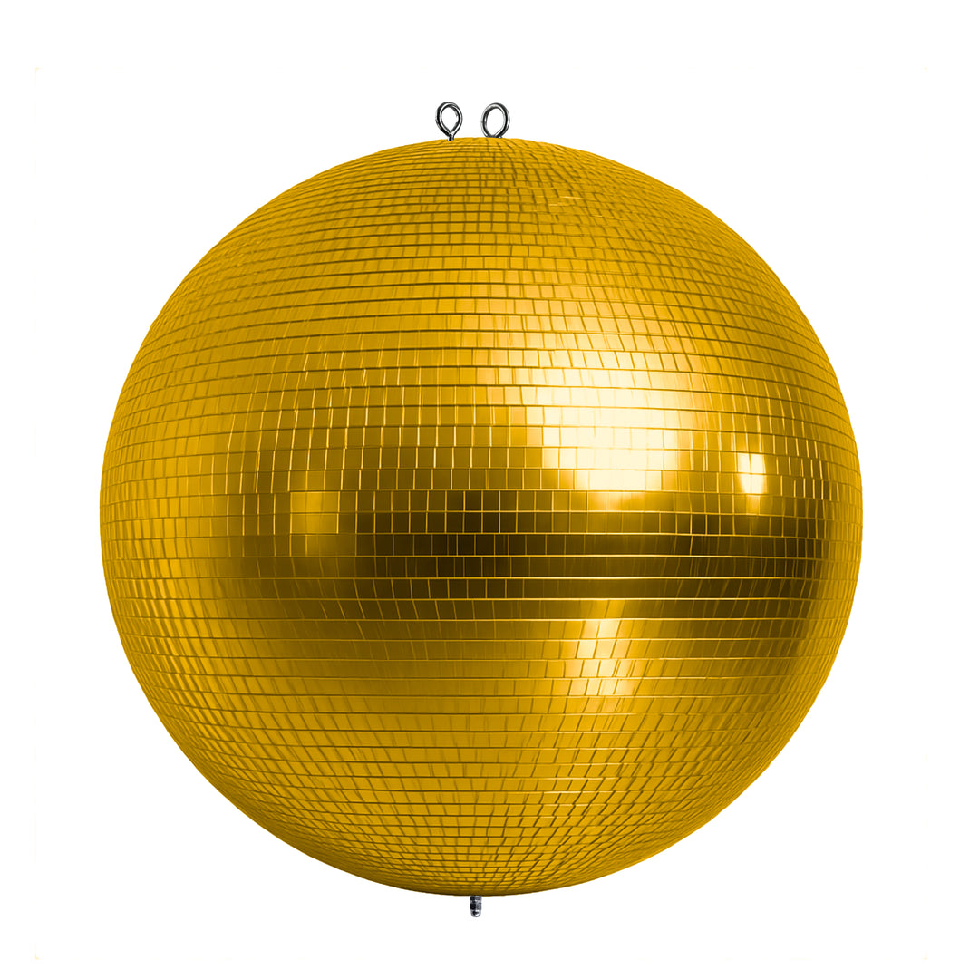 Marconi diskokugle Guld (50 cm)
