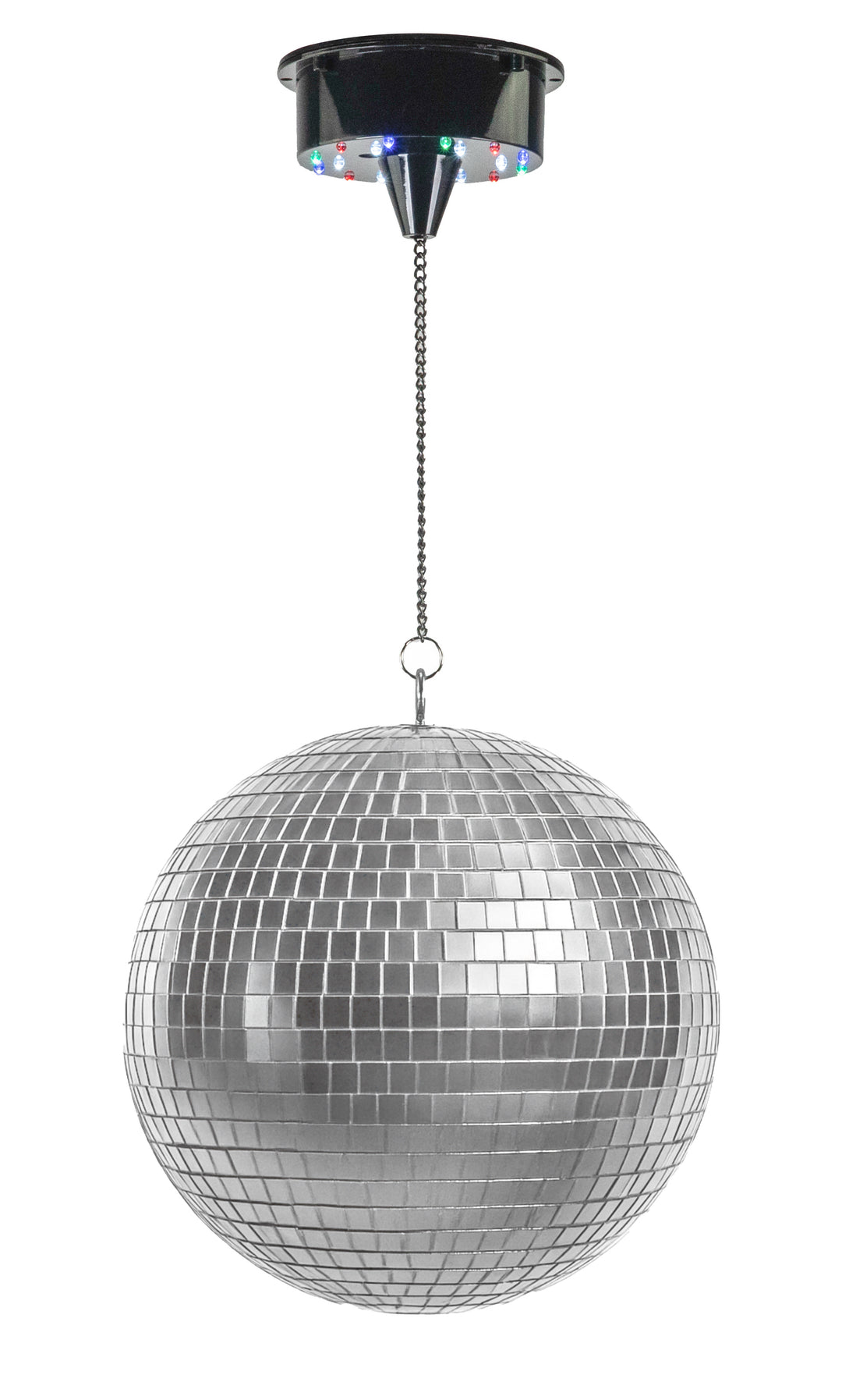 Marconi Batteridrevet Diskokugle m. LED (30 cm)