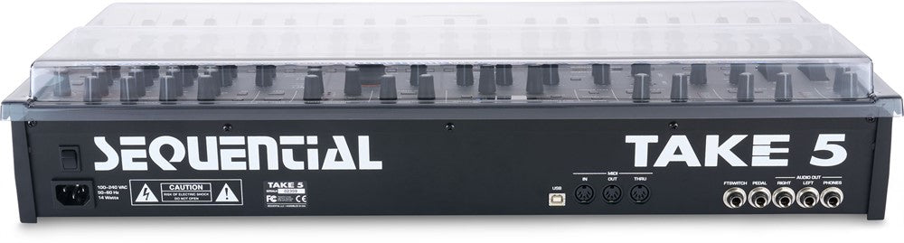 Decksaver Protection cover for Sequential Take 5 & Oberheim TEO-5 (Soft-Fit)