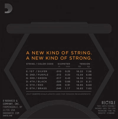 Daddario NYXL Guitarstrenge (10-46)
